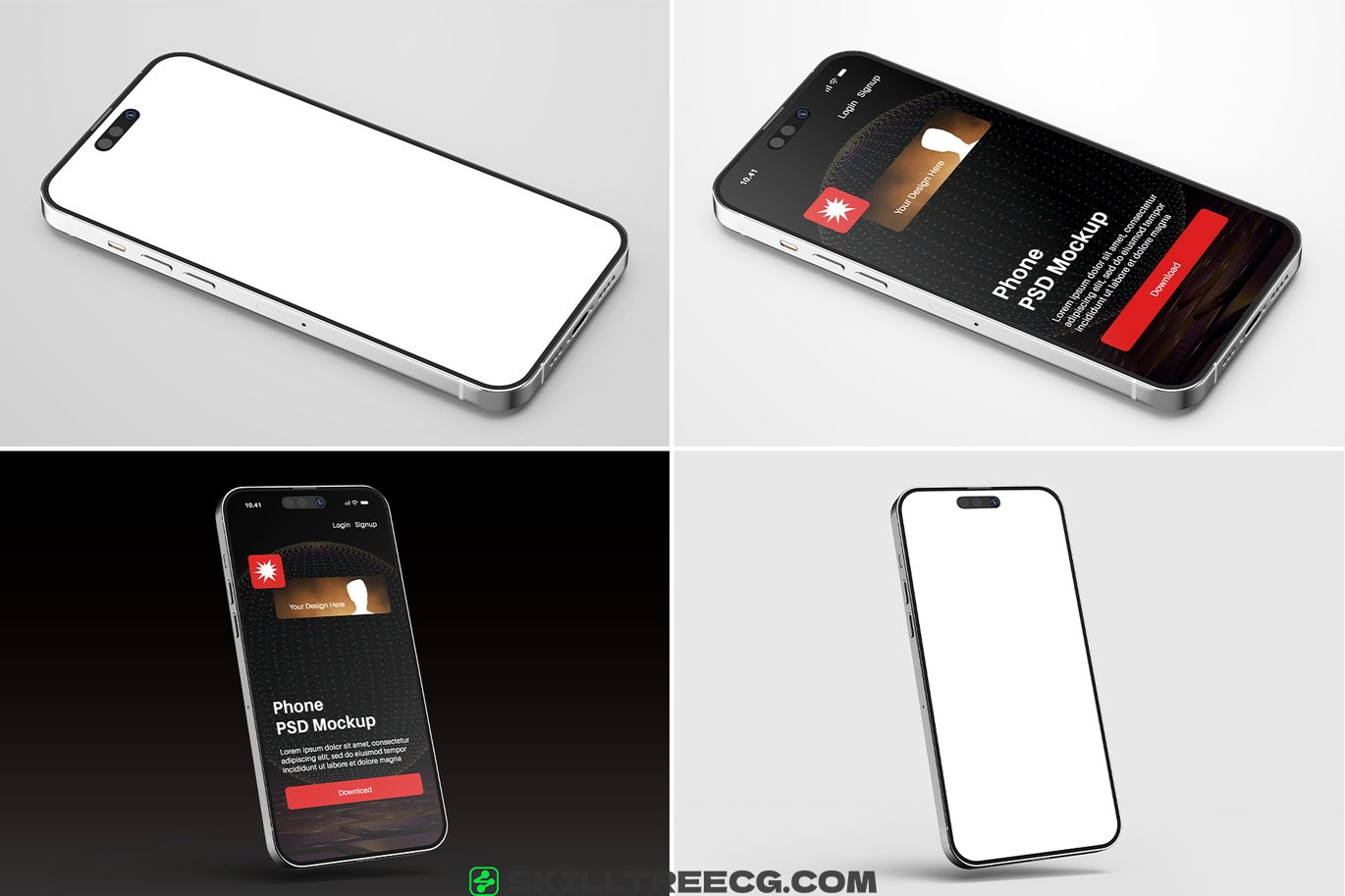 图片[2]-iPhone Mockup Set（454367）-技能树